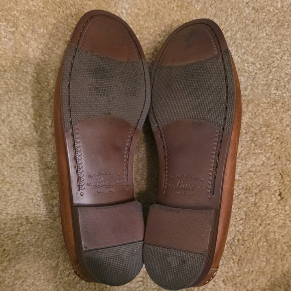 G.H. Bass‎ & Co. Men\'s Tan Leather Loafers